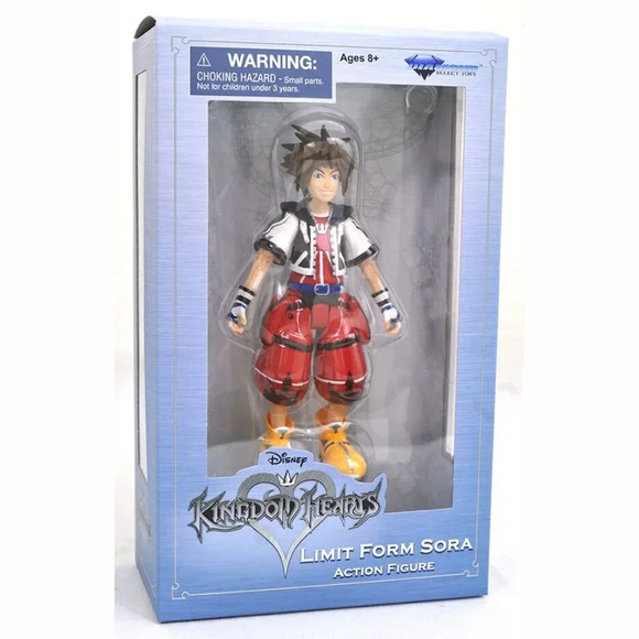 NEW Kingdom Hearts Diamond Select Toys Limit Form Sora 6" Action Figure - Picture 3 of 3